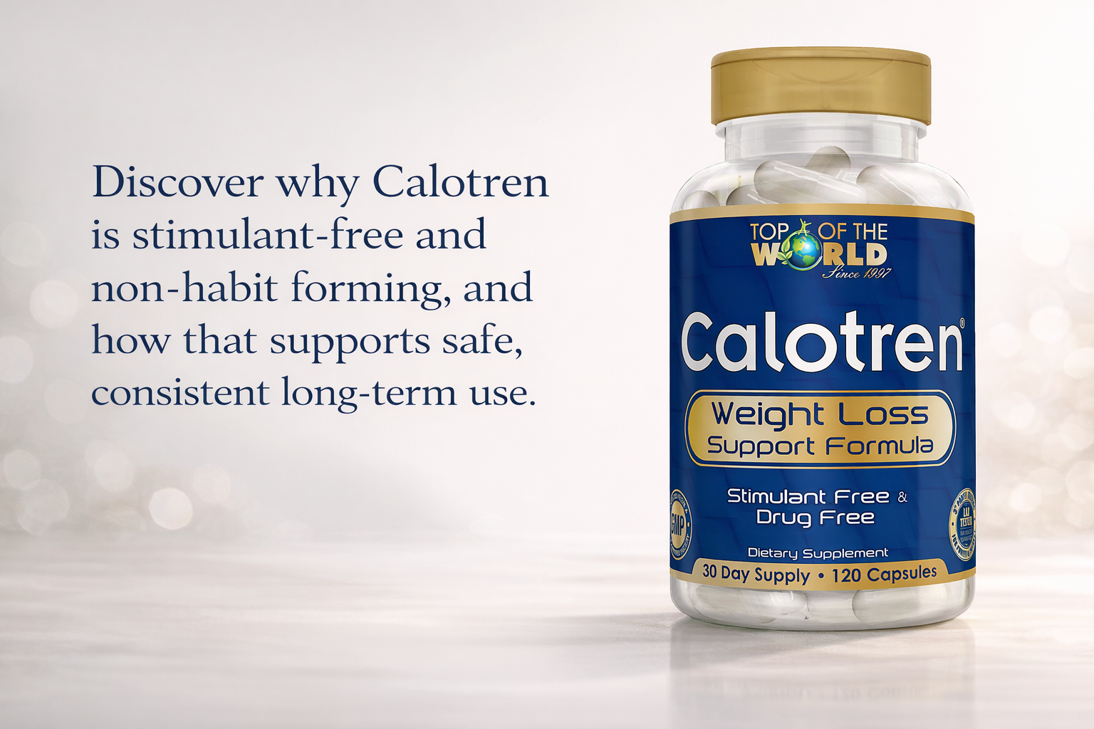 is calotren stimulant free