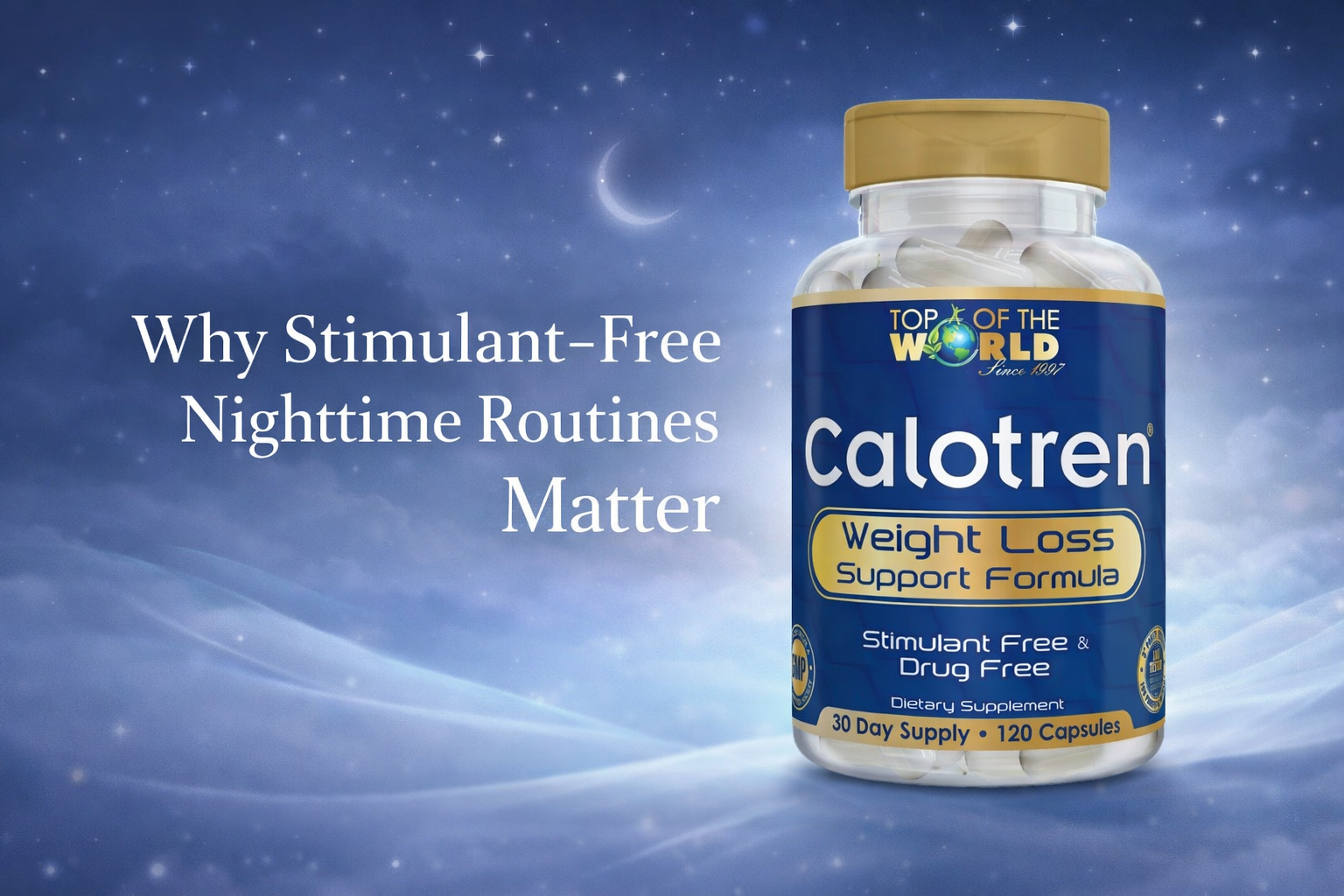 why stimualnt free nighttime routines matter